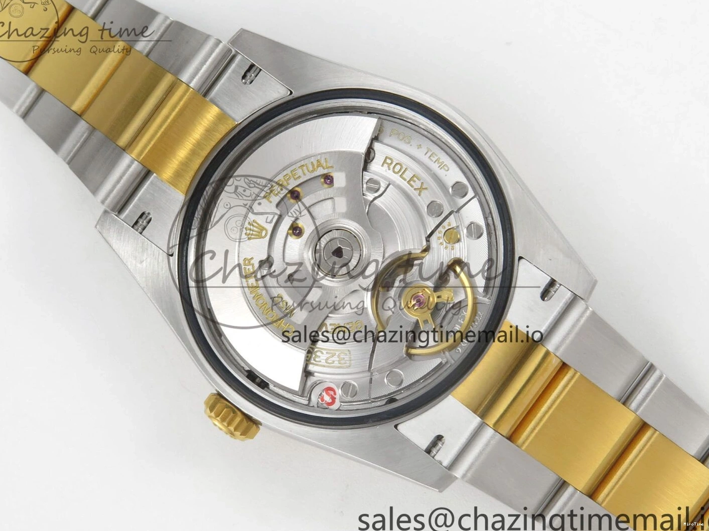 MiroTime 0510 Unisex DateJust 36 SS YG ARF 1:1 Best Edition 904L Steel YG Leaf Dial on Oyster Bracelet SH 92